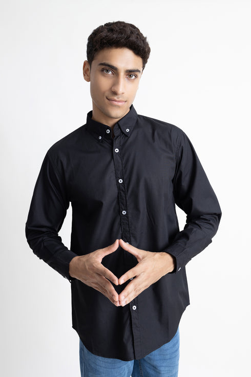 The Solid Black Shirt
